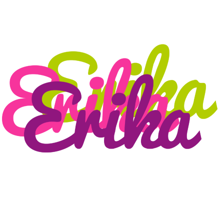 Erika flowers logo