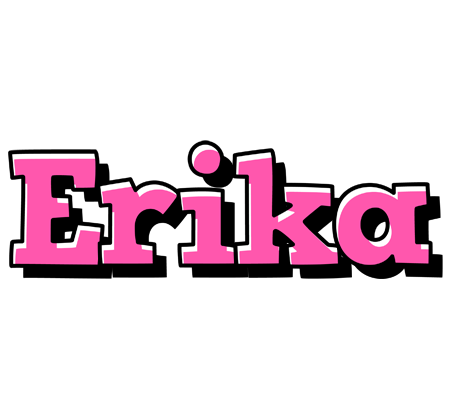Erika girlish logo