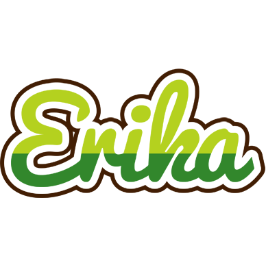 Erika golfing logo