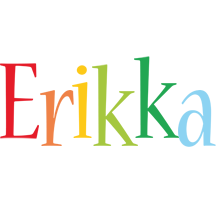 Erikka birthday logo