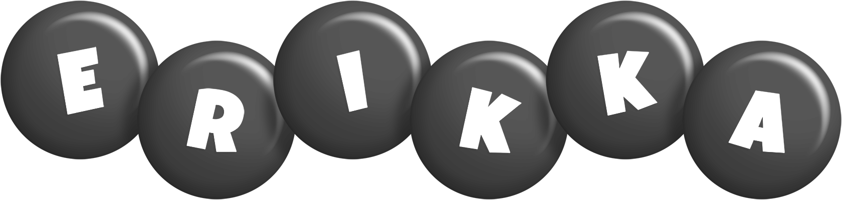 Erikka candy-black logo