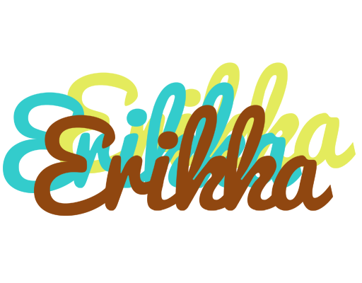Erikka cupcake logo