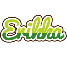 Erikka golfing logo