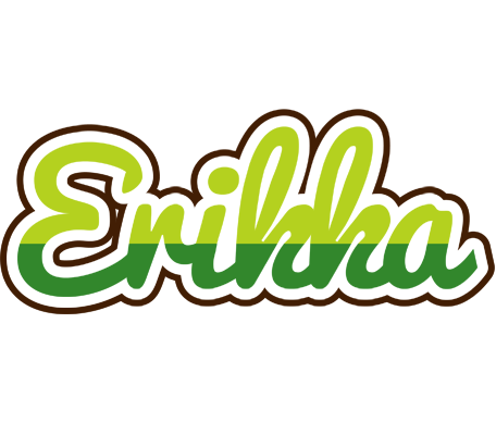 Erikka golfing logo