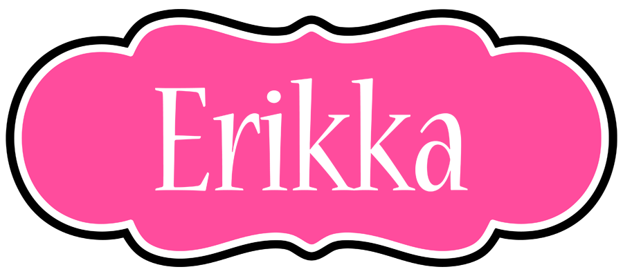 Erikka invitation logo