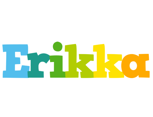 Erikka rainbows logo