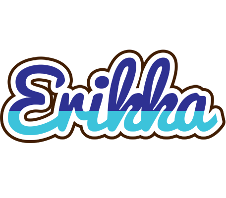 Erikka raining logo