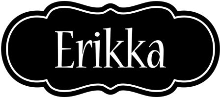 Erikka welcome logo