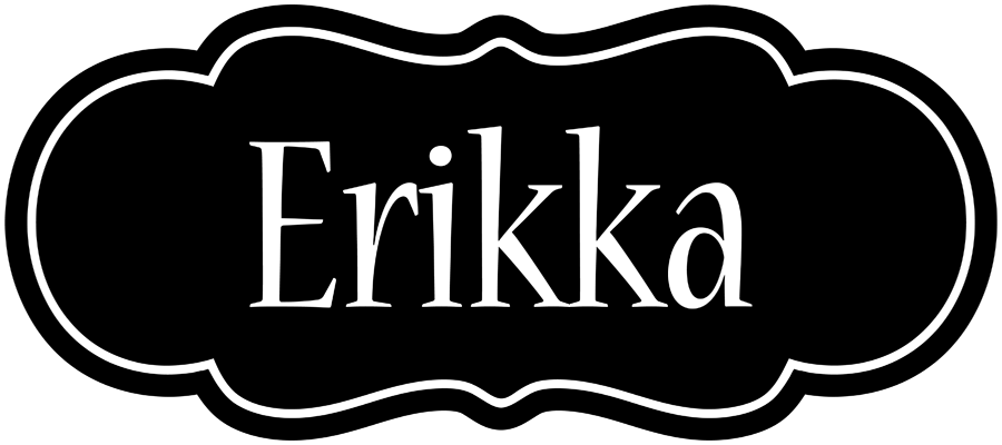 Erikka welcome logo