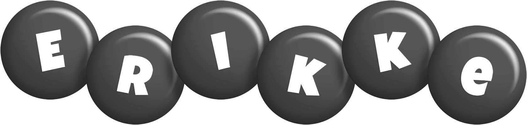 Erikke candy-black logo