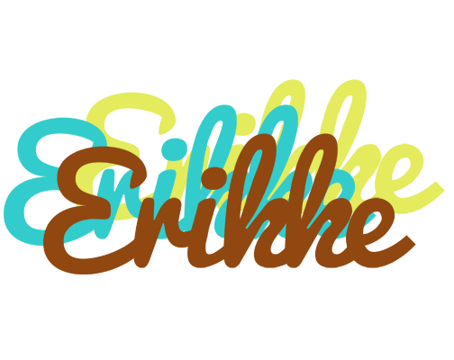 Erikke cupcake logo