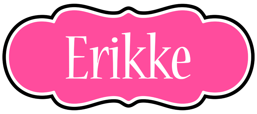 Erikke invitation logo