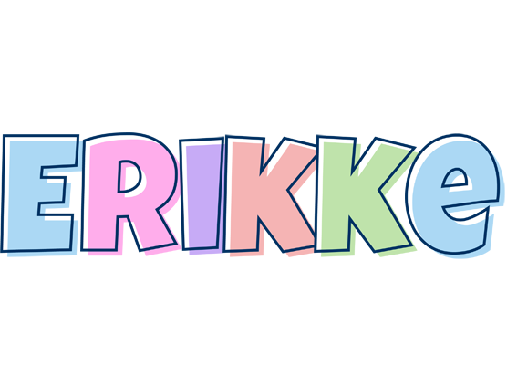 Erikke pastel logo