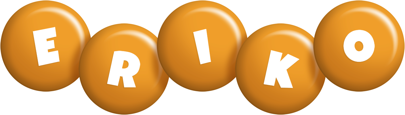 Eriko candy-orange logo