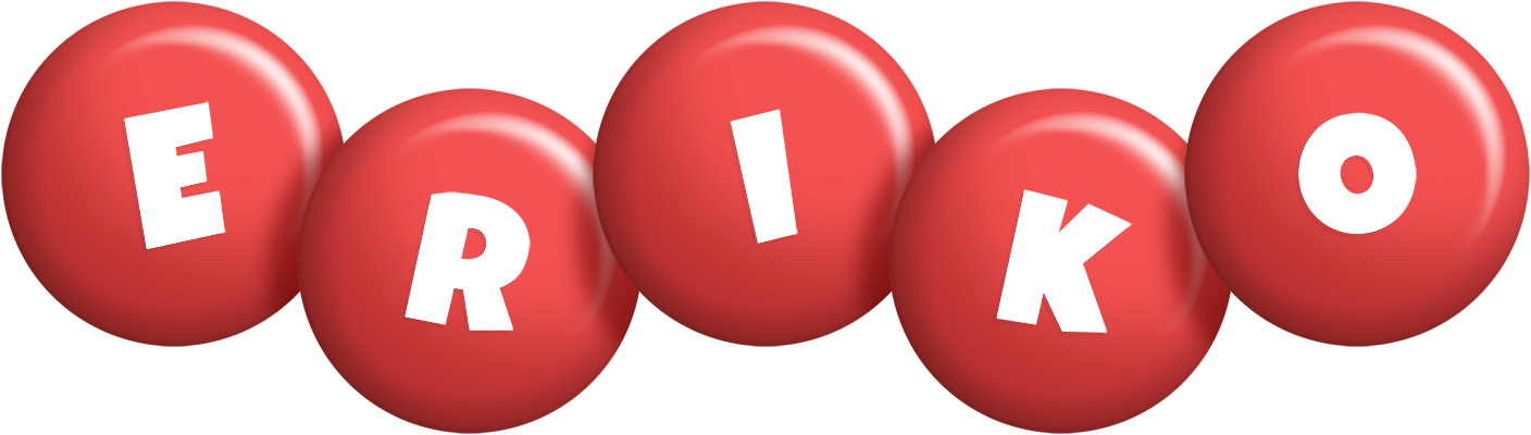 Eriko candy-red logo