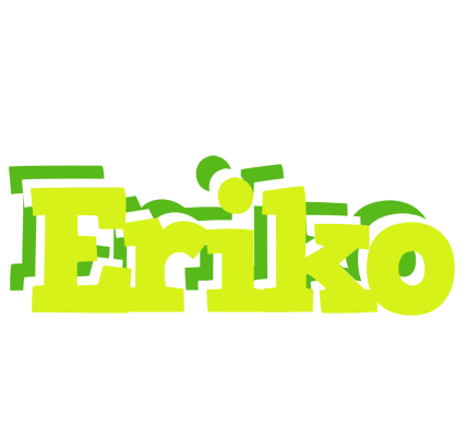 Eriko citrus logo