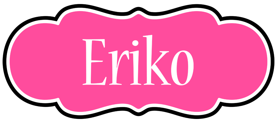 Eriko invitation logo
