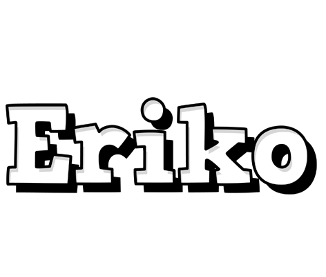 Eriko snowing logo