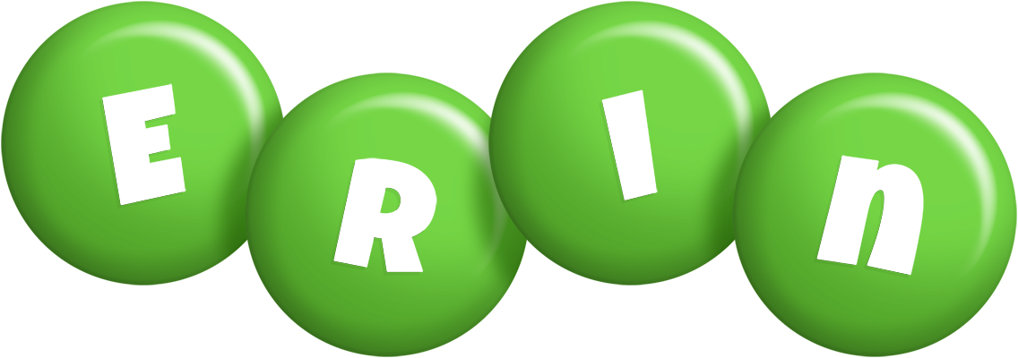 Erin candy-green logo