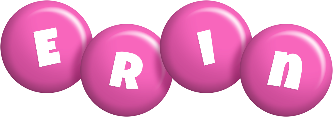 Erin candy-pink logo