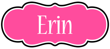 Erin invitation logo