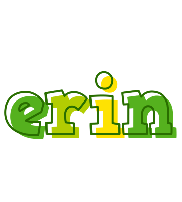 Erin juice logo