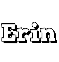 Erin snowing logo