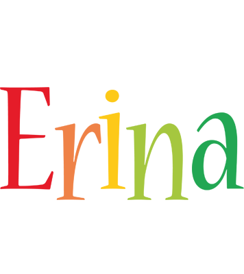 Erina birthday logo