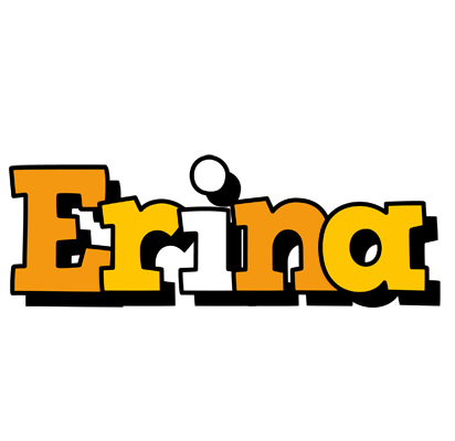 Erina cartoon logo