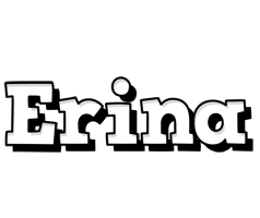 Erina snowing logo