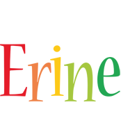 Erine birthday logo