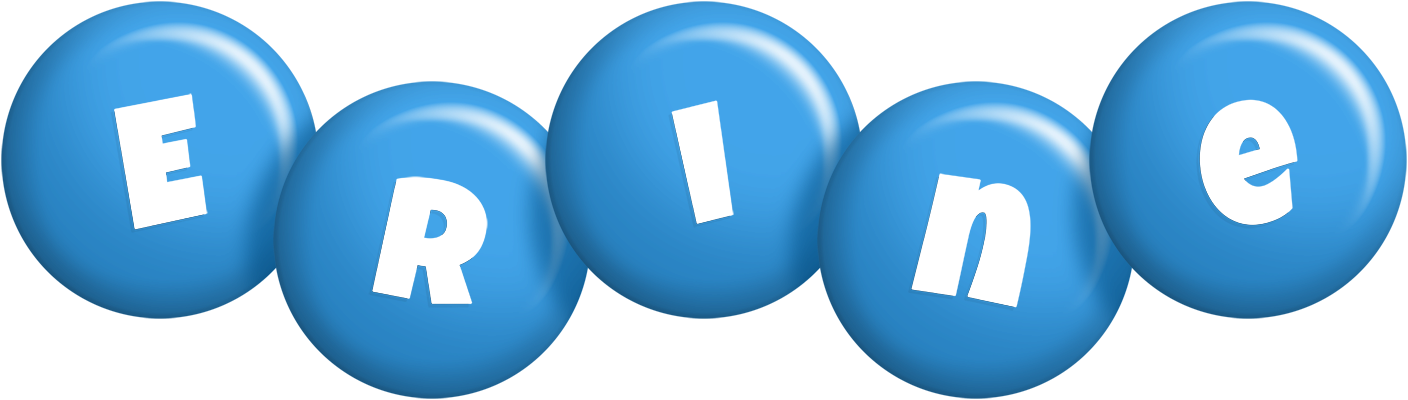 Erine candy-blue logo