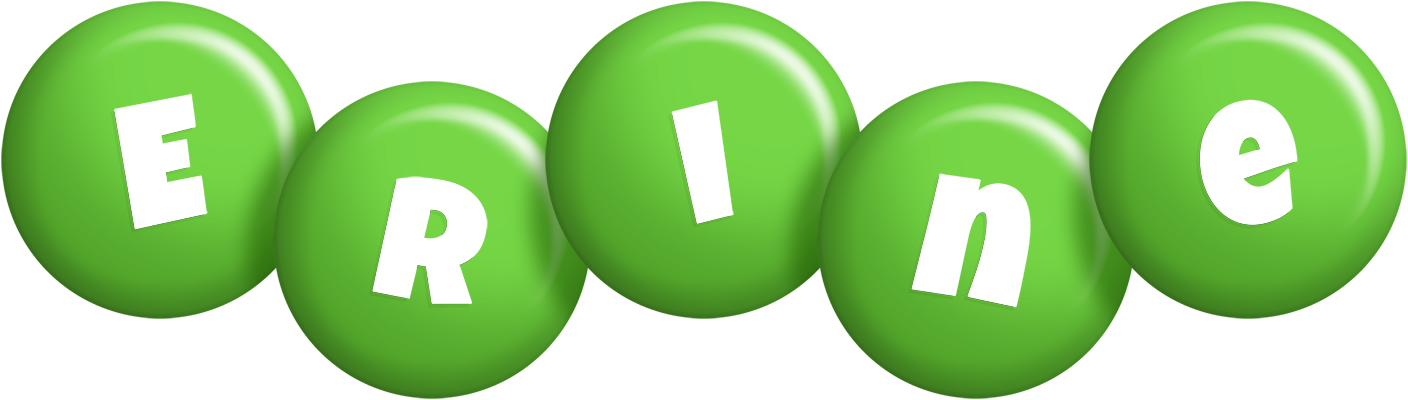 Erine candy-green logo