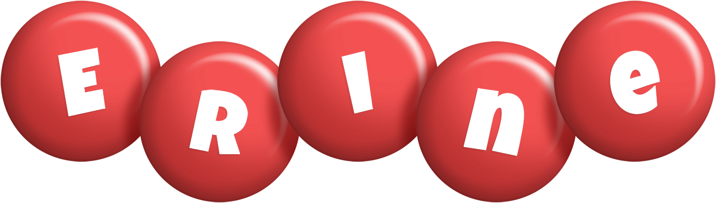 Erine candy-red logo