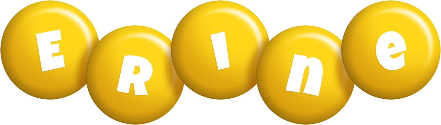 Erine candy-yellow logo