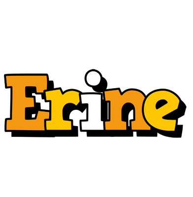 Erine cartoon logo