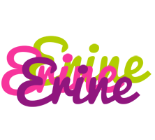 Erine flowers logo