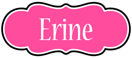 Erine invitation logo