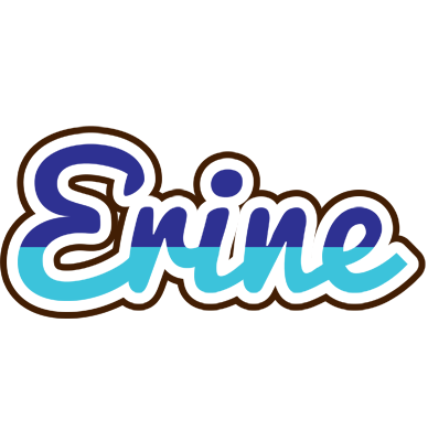 Erine raining logo