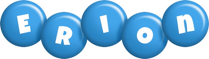 Erion candy-blue logo
