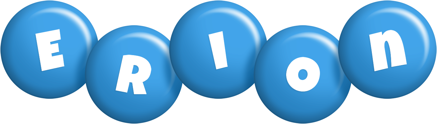 Erion candy-blue logo