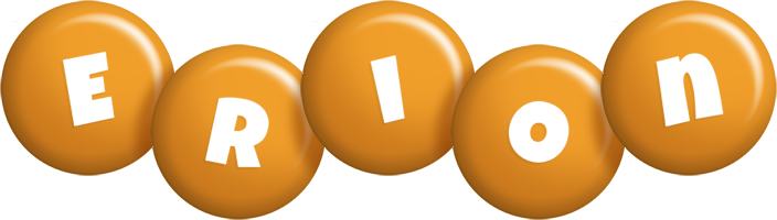 Erion candy-orange logo