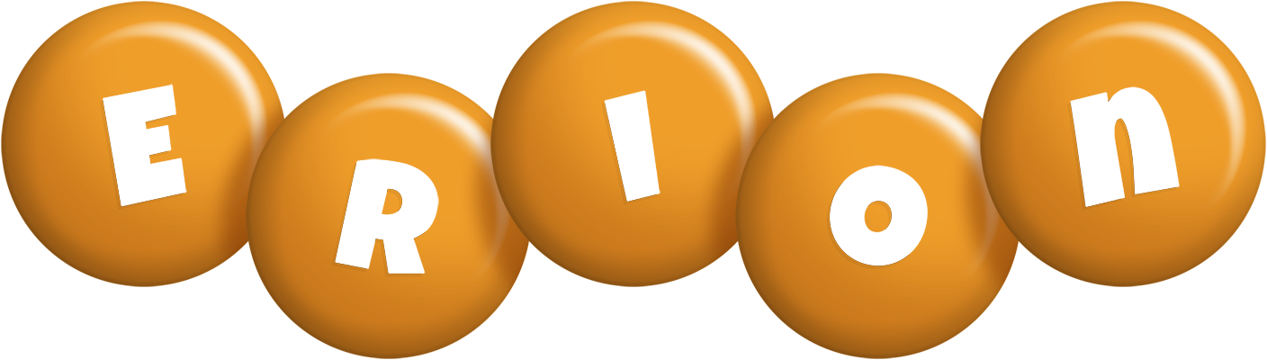 Erion candy-orange logo