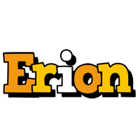 Erion cartoon logo