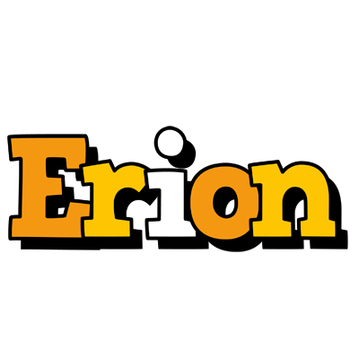Erion cartoon logo