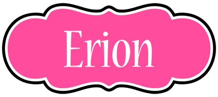 Erion invitation logo