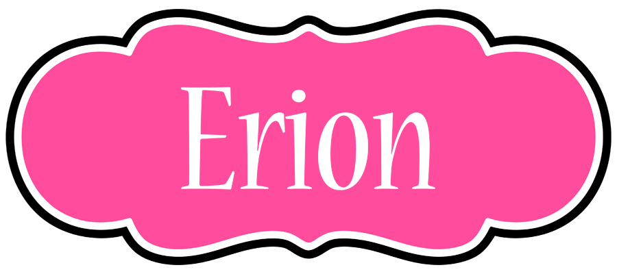Erion invitation logo