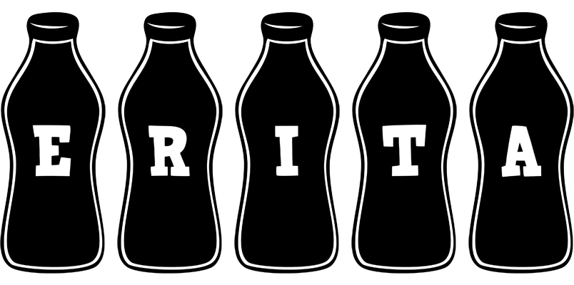 Erita bottle logo