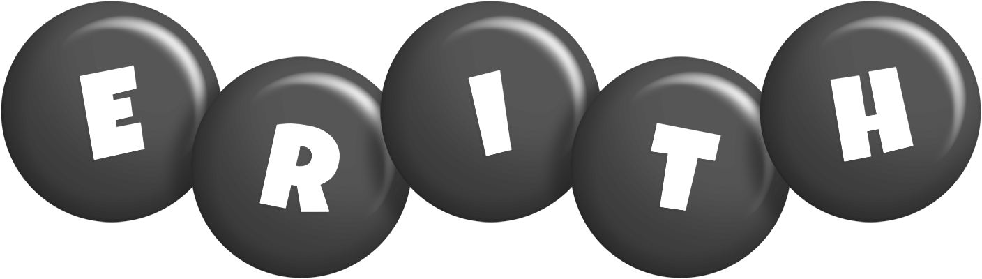 Erith candy-black logo