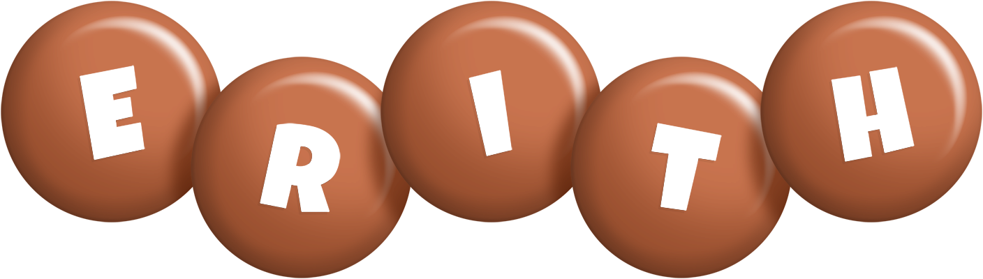 Erith candy-brown logo